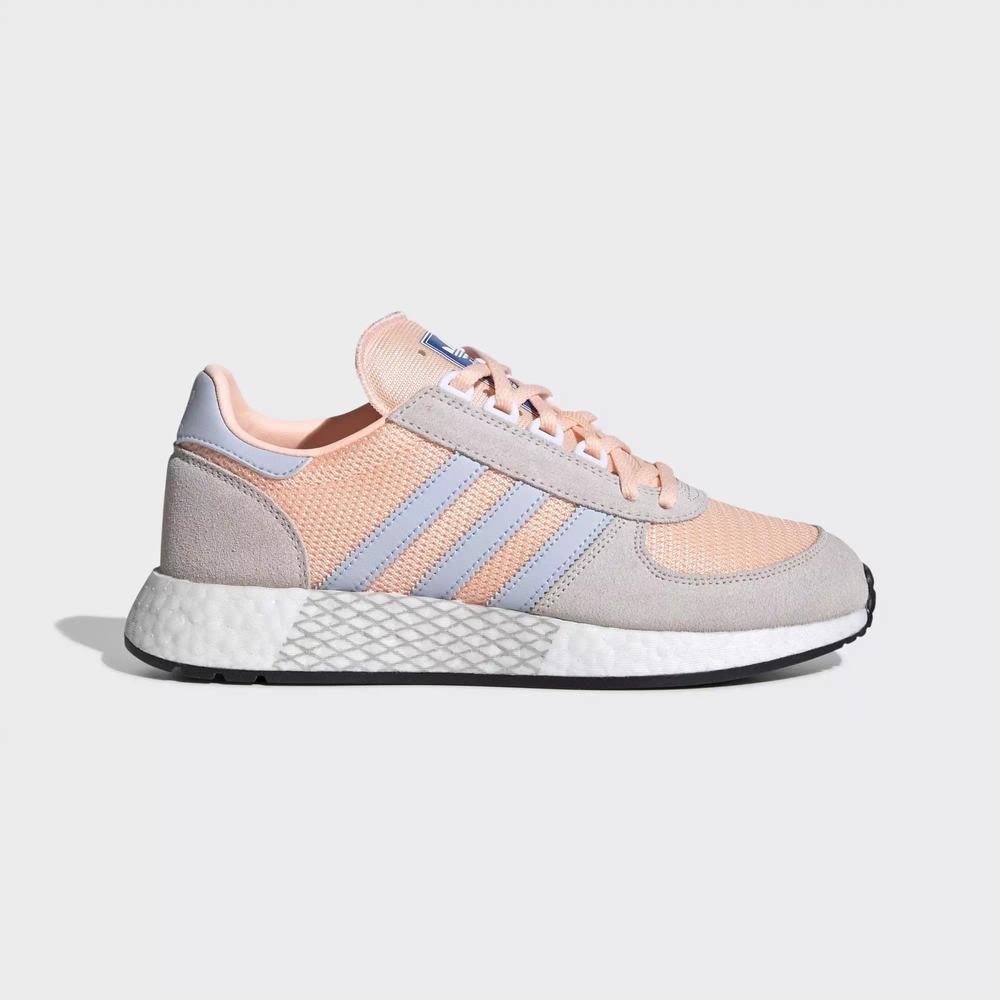 Adidas Marathon Tech Tenis Morados Para Mujer (MX-75867)